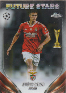 2023-24 Topps Chrome UEFA Club Competitions Future Stars Antonio Silva #123