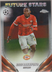 2023-24 Topps Chrome UEFA Club Competitions Future Stars Johan Bakayoko #33