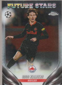 2023-24 Topps Chrome UEFA Club Competitions Future Stars Dijon Kameri #162