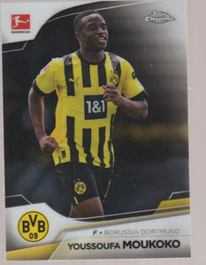 2022-23 Topps Chrome Bundesliga Youssoufa Moukoko #25