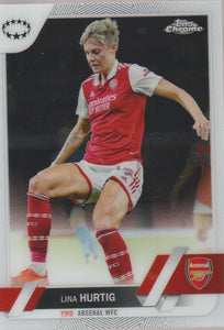2022-23 Topps Chrome UEFA Women's Champions League Lina Hurtig #62