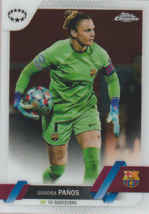 2022-23 Topps Chrome UEFA Women's Champions League Sandra Panos #83