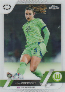 2022-23 Topps Chrome UEFA Women's Champions League Lena Oberdorf #5