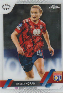 2022-23 Topps Chrome UEFA Women's Champions League Lindsey Horan #26