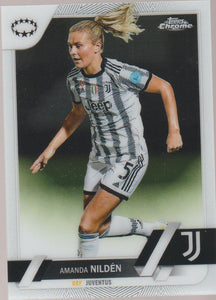 2022-23 Topps Chrome UEFA Women's Champions League Amanda Nilden #67
