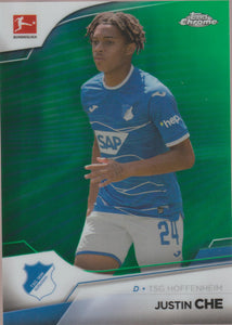 2022-23 Topps Chrome Bundesliga Green 62/99 Justin Che #46