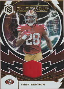 2021 Elements Football Electric 011/199 Trey Sermon #ELE-TSE RC