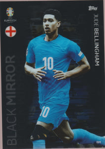 2024 Topps UEFA Euro 2024 Match Attax Black Mirror Jude Bellingham #BM