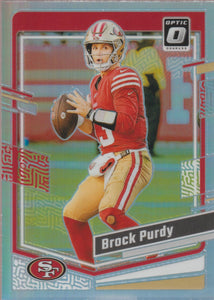 2023 Donruss Optic Holo Prizm Brock Purdy #168