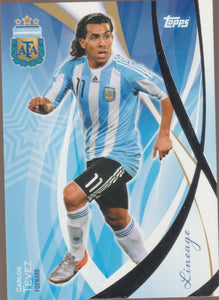 2024 Topps Lineage Argentina Carlos Tevez #50