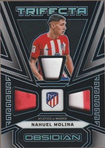 2023-24 Obisidan Soccer Trifecta Material 070/199 Nahuel Molina #TM-NM