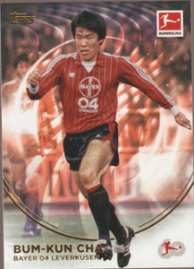 2023-24 Topps Bundesliga 60th Anniversary Celebration Bum-Kun Cha #27