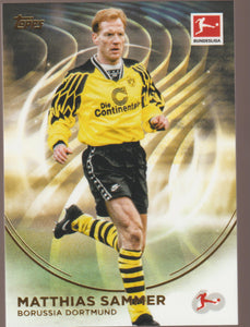 2023-24 Topps Bundesliga 60th Anniversary Celebration Matthias Sammer #10
