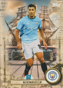 2024-25 Topps Blue Moon Manchester City Rodrigo #SA-4