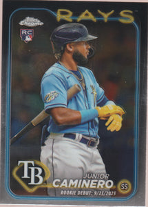 2024 Topps Chrome Update Baseball Junior Caminero #USC193 RC