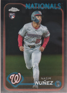 2024 Topps Chrome Update Baseball Nasim Munez #USC173 RC