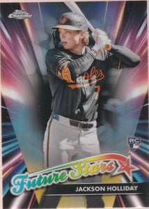 2024 Topps Chrome Update Baseball Future Stars Jackson Holliday #FSU-15 RC