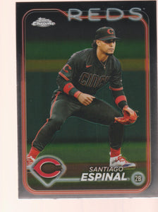 2024 Topps Chrome Update Baseball Santiago Espinal #USC64
