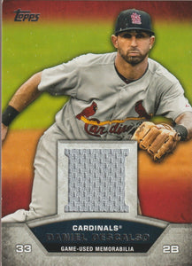 2013 Topps Mini Baseball Relic Daniel Descalso #MR-DD