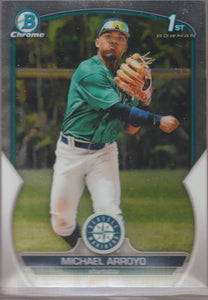 2023 Bowman Chrome Baseball Prospects Michael Arroyo #BCP-63