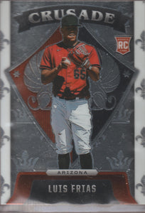 2022 Chronicles Baseball Crusade Luis Frias #20 RC
