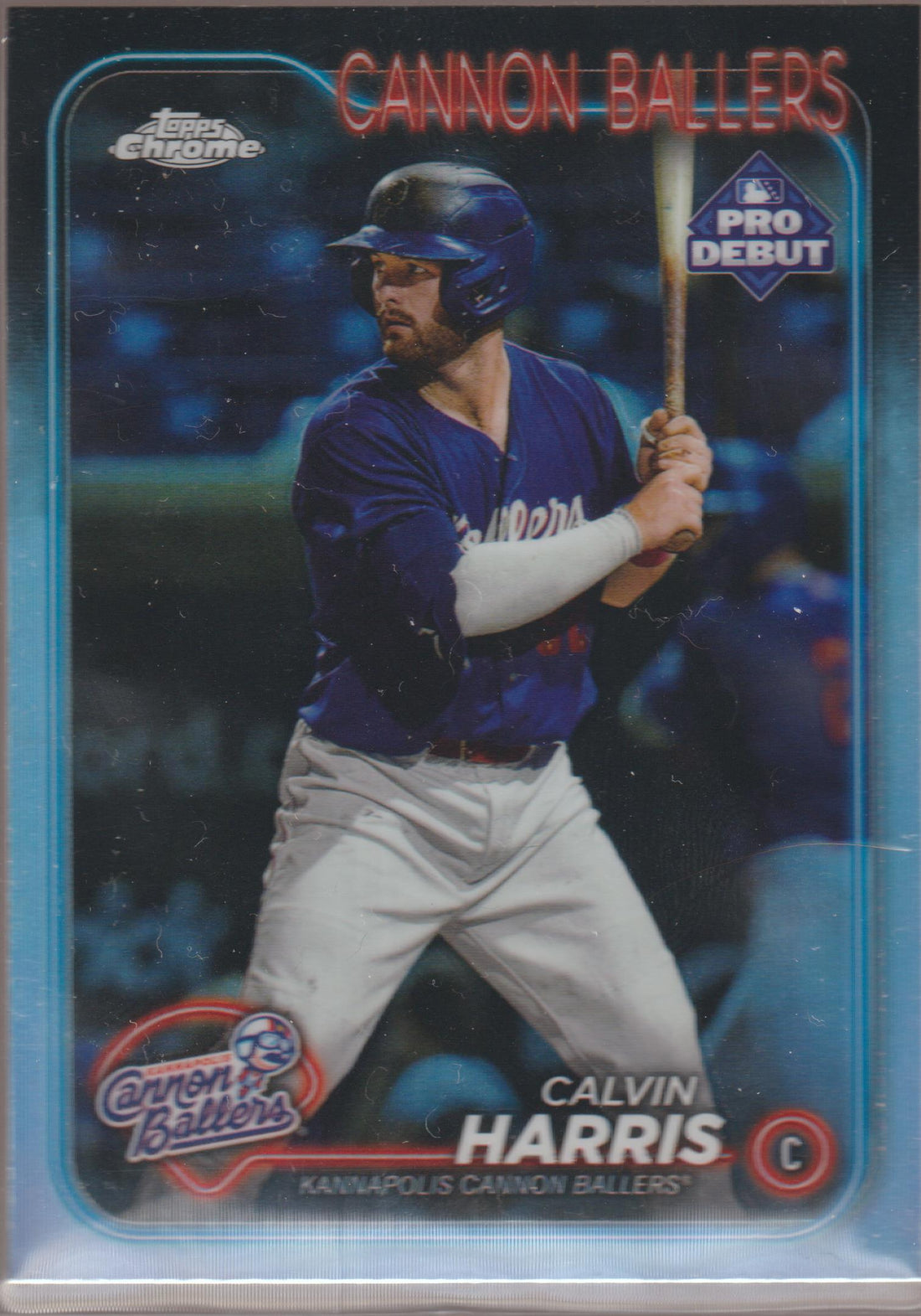 2024 Topps Chrome Pro Debut Baseball Calvin Harris #PDC-11
