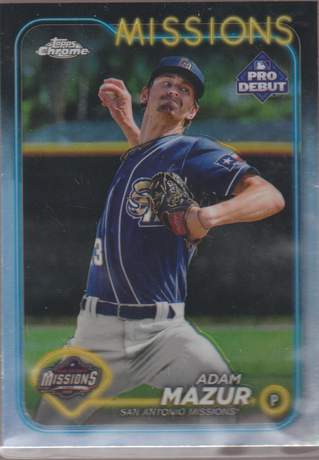 2024 Topps Chrome Pro Debut Baseball Adam Mazur #PDC-37