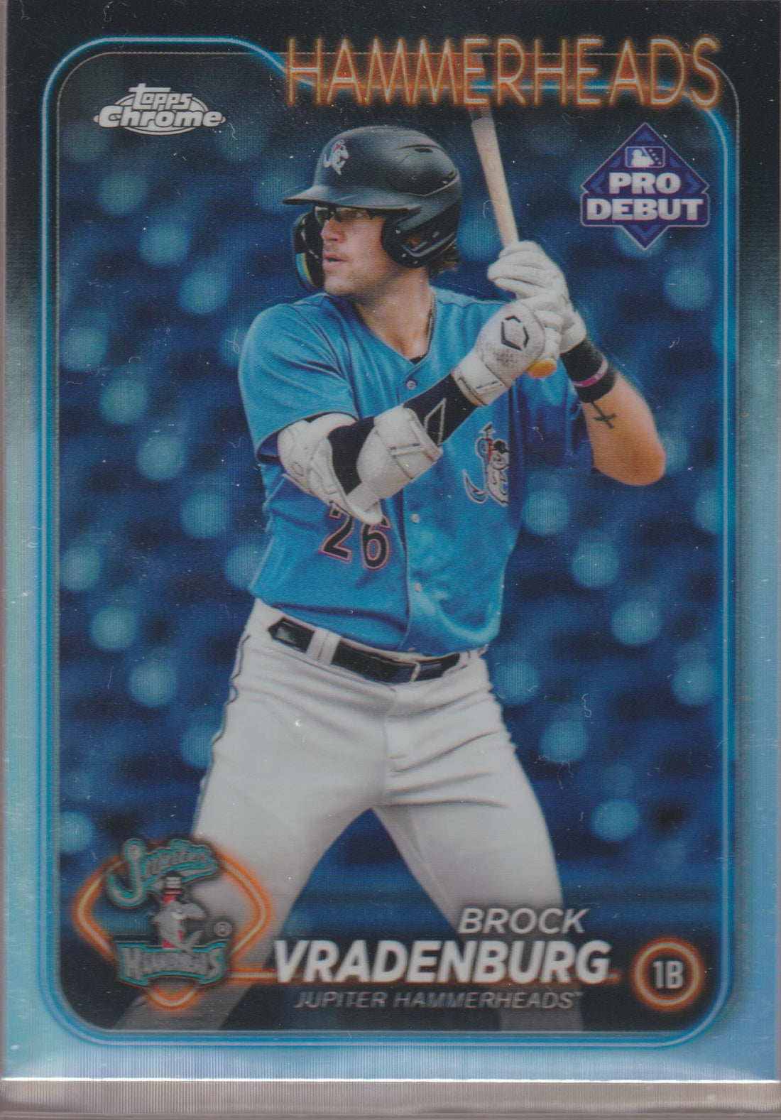 2024 Topps Chrome Pro Debut Baseball Brock Vradenburg #PDC-103