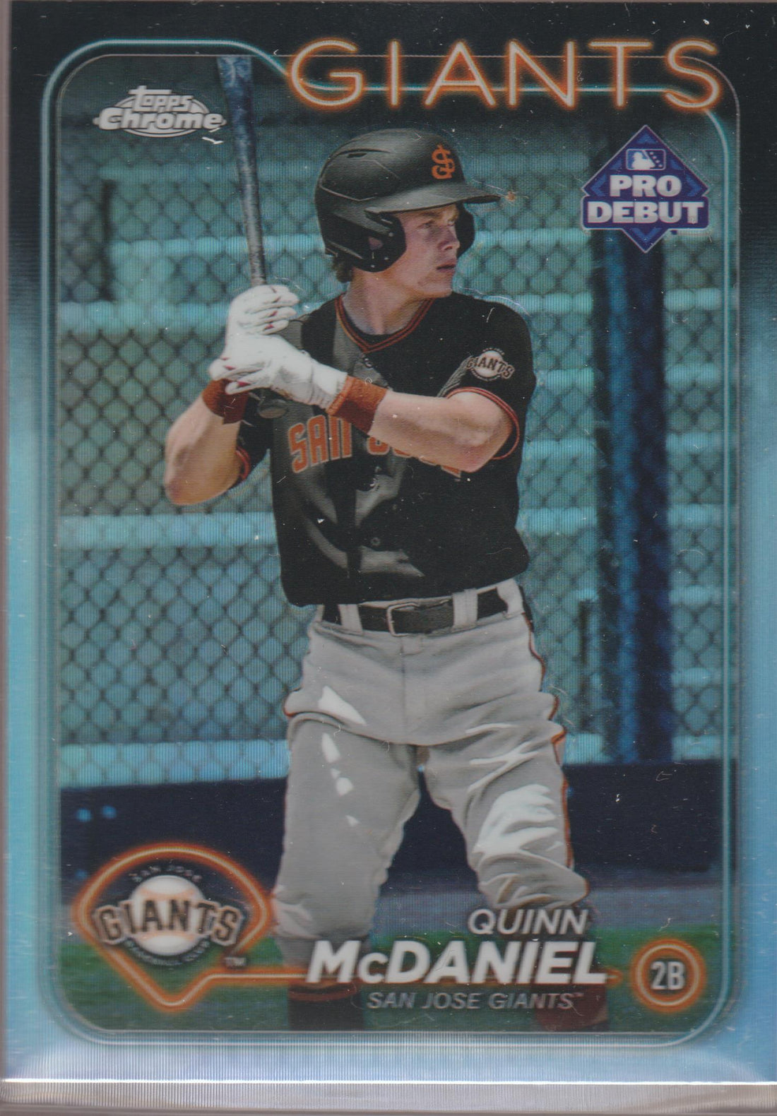 2024 Topps Chrome Pro Debut Baseball Quinn McDaniel #PDC-136