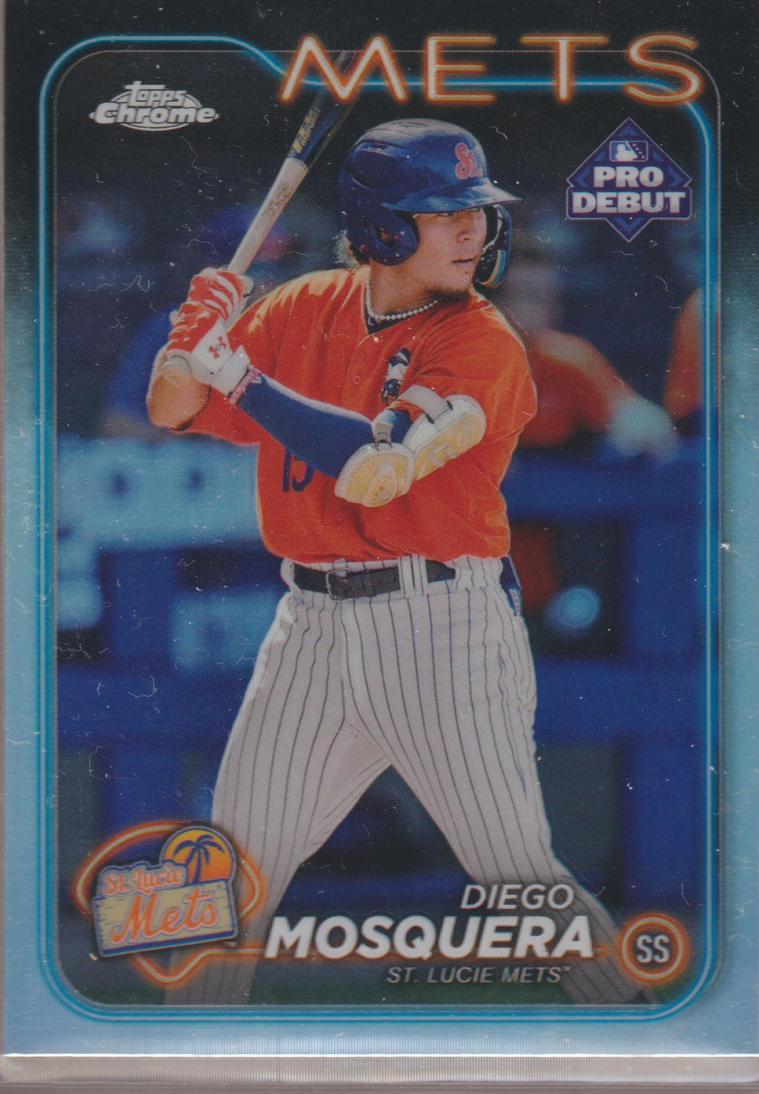 2024 Topps Chrome Pro Debut Baseball Diego Mosquera #PDC-72