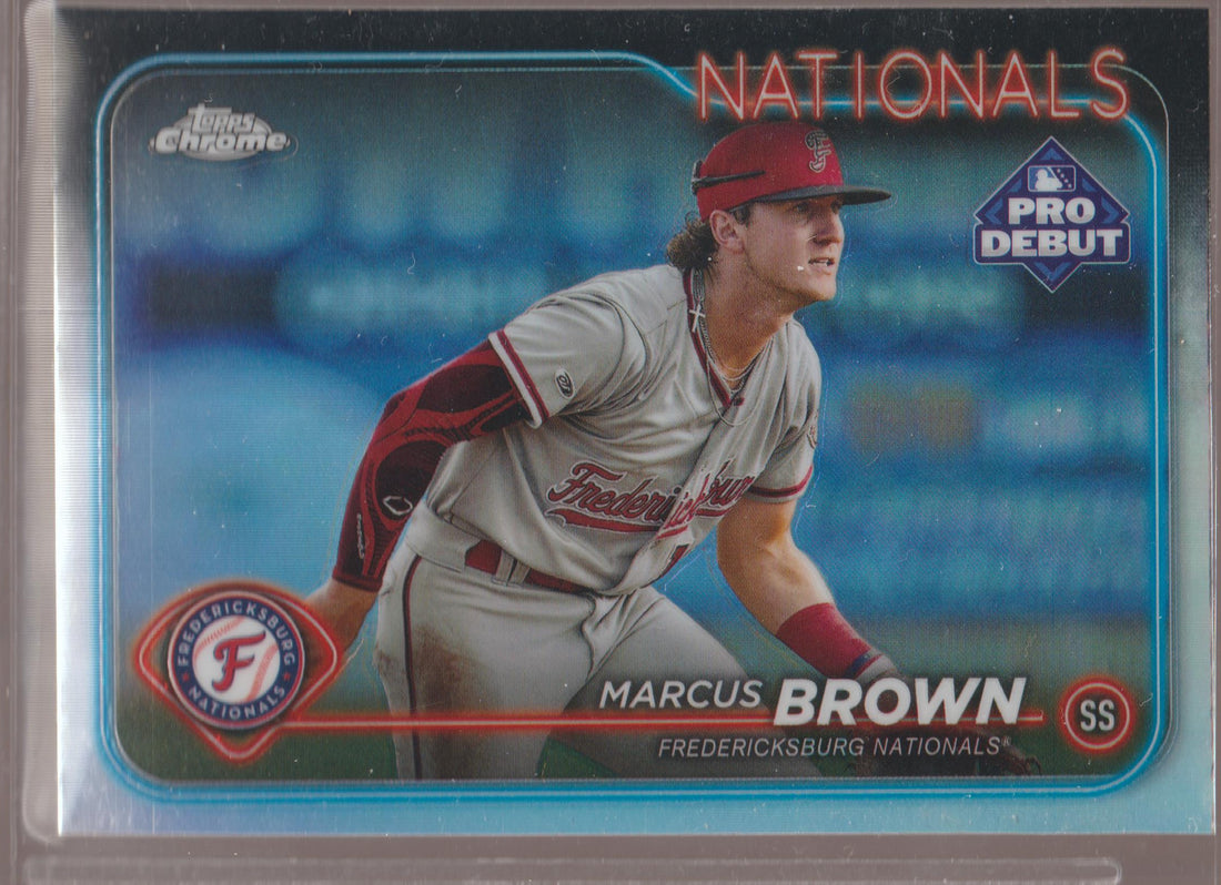 2024 Topps Chrome Pro Debut Baseball Marcus Brown #PDC-108