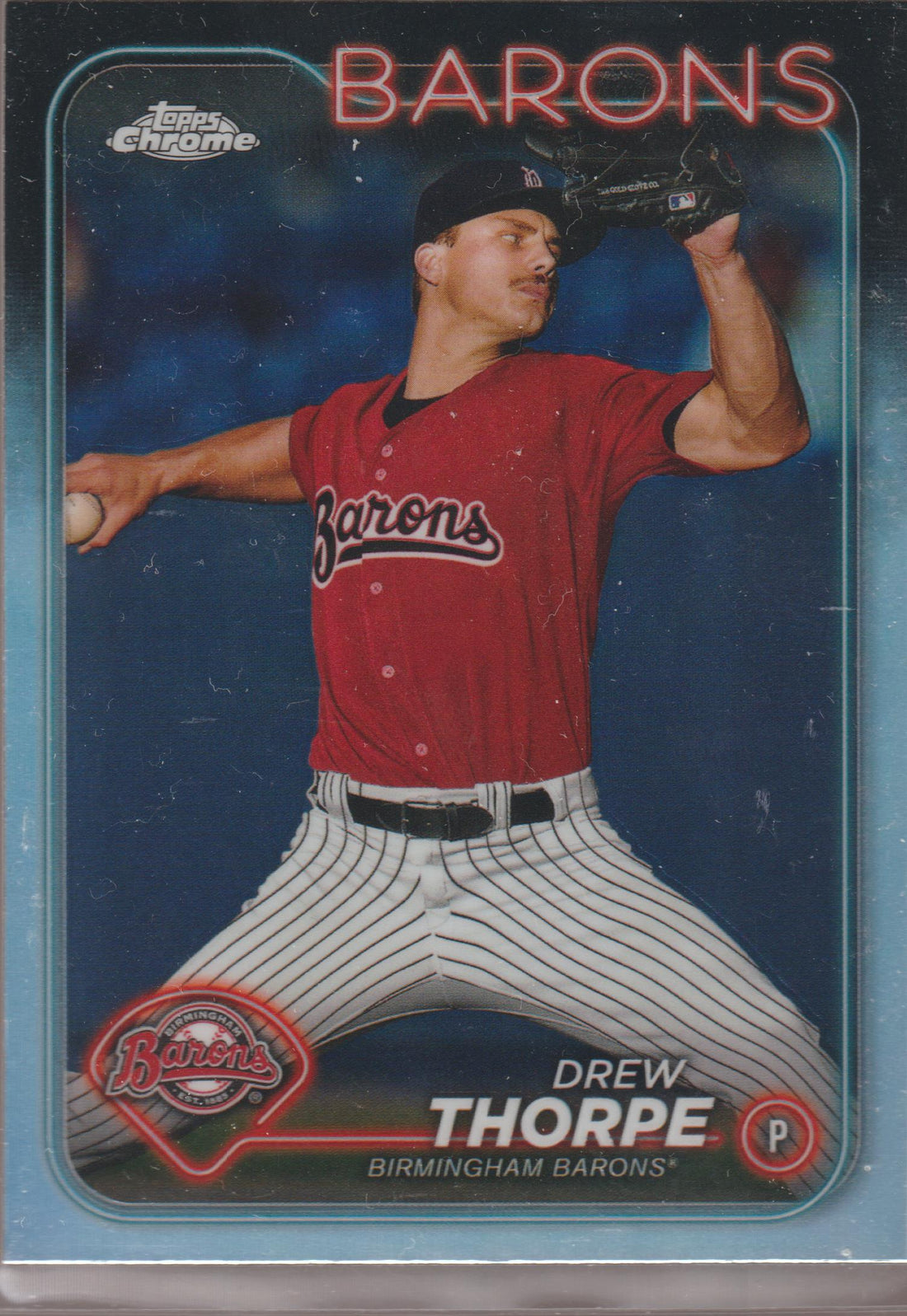 2024 Topps Chrome Pro Debut Baseball Drew Thorpe #PDC-87