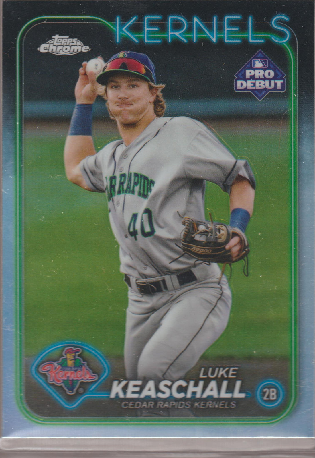2024 Topps Chrome Pro Debut Baseball Luke Keaschall #PDC-125