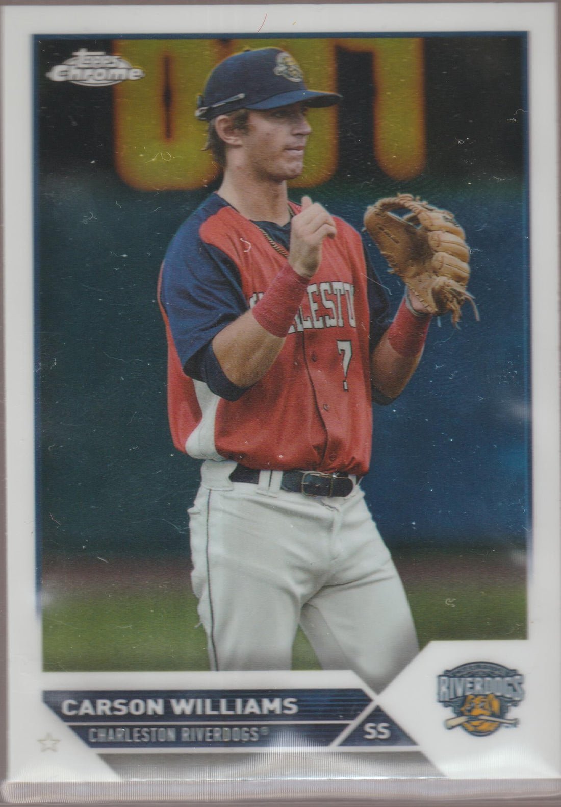 2023 Topps Chrome Pro Debut Baseball Carson Williams #PDC-3