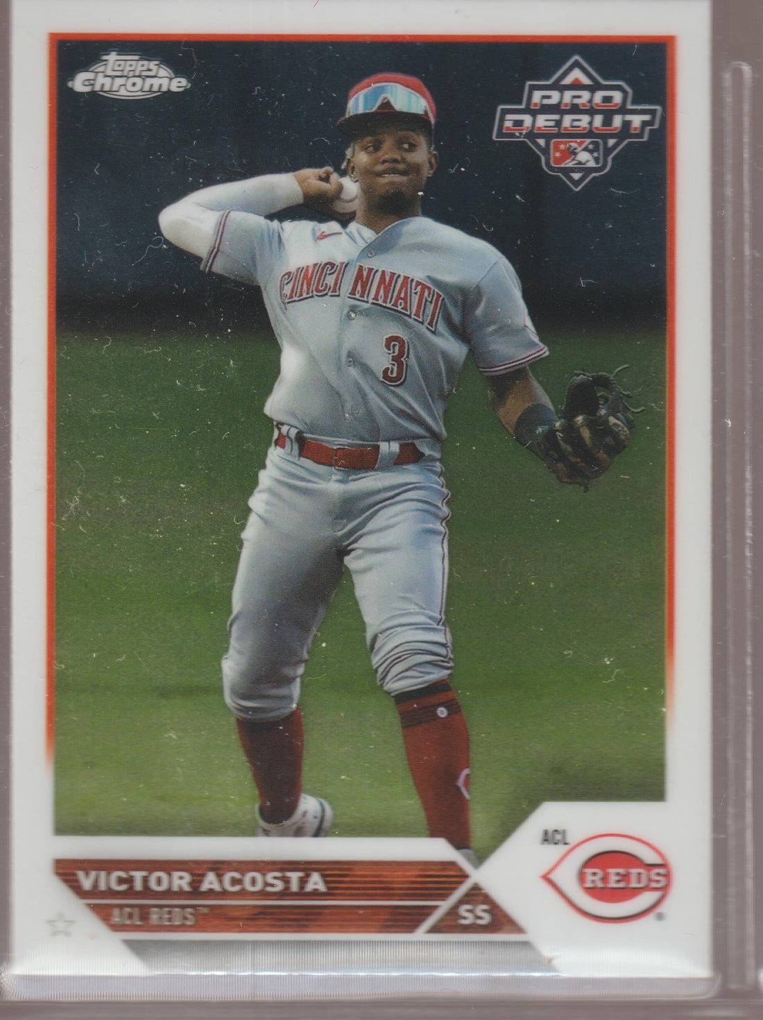 2023 Topps Chrome Pro Debut Baseball Victor Acosta #PDC-49