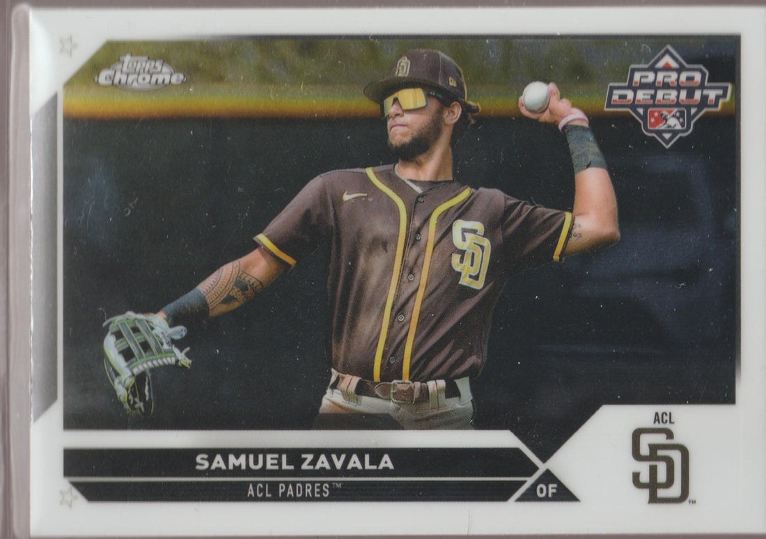 2023 Topps Chrome Pro Debut Baseball Samuel Zavala #PDC-65