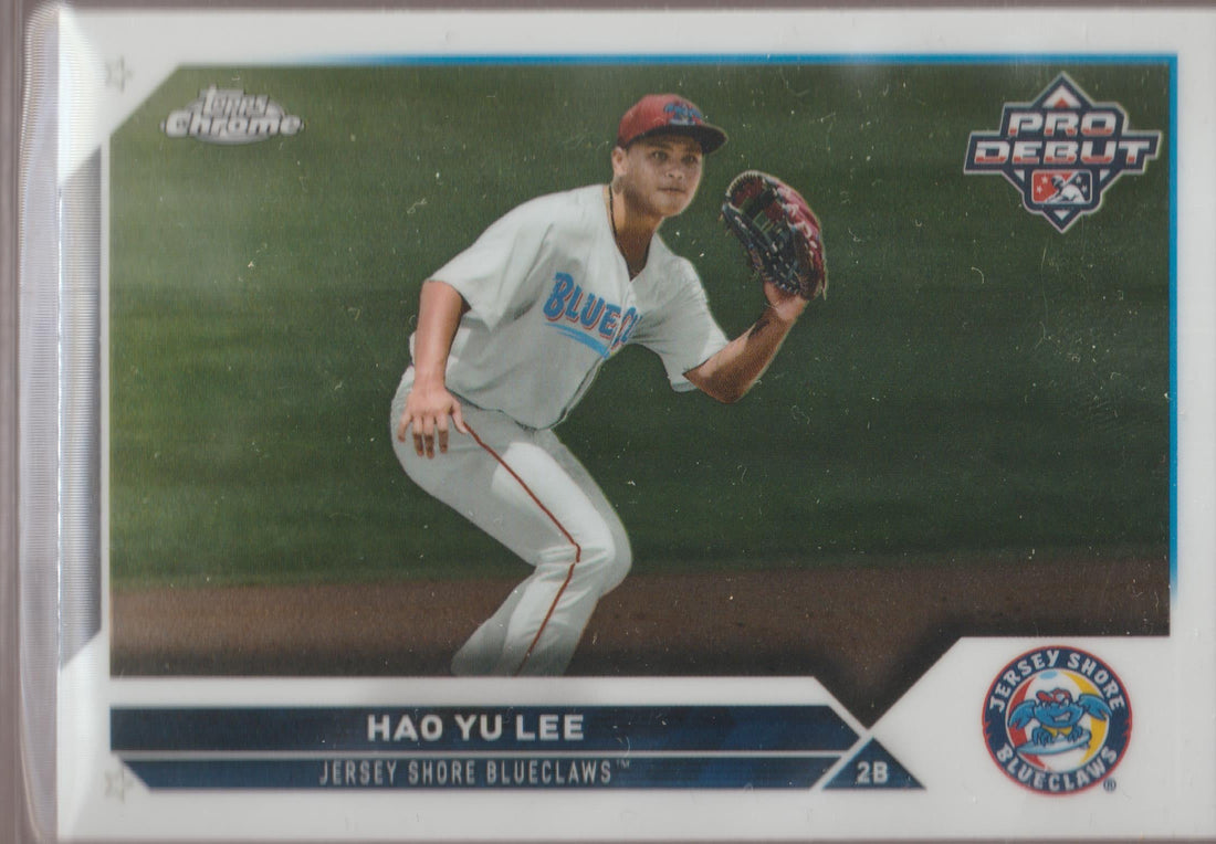 2023 Topps Chrome Pro Debut Baseball Hao Yu Lee #PDC-116