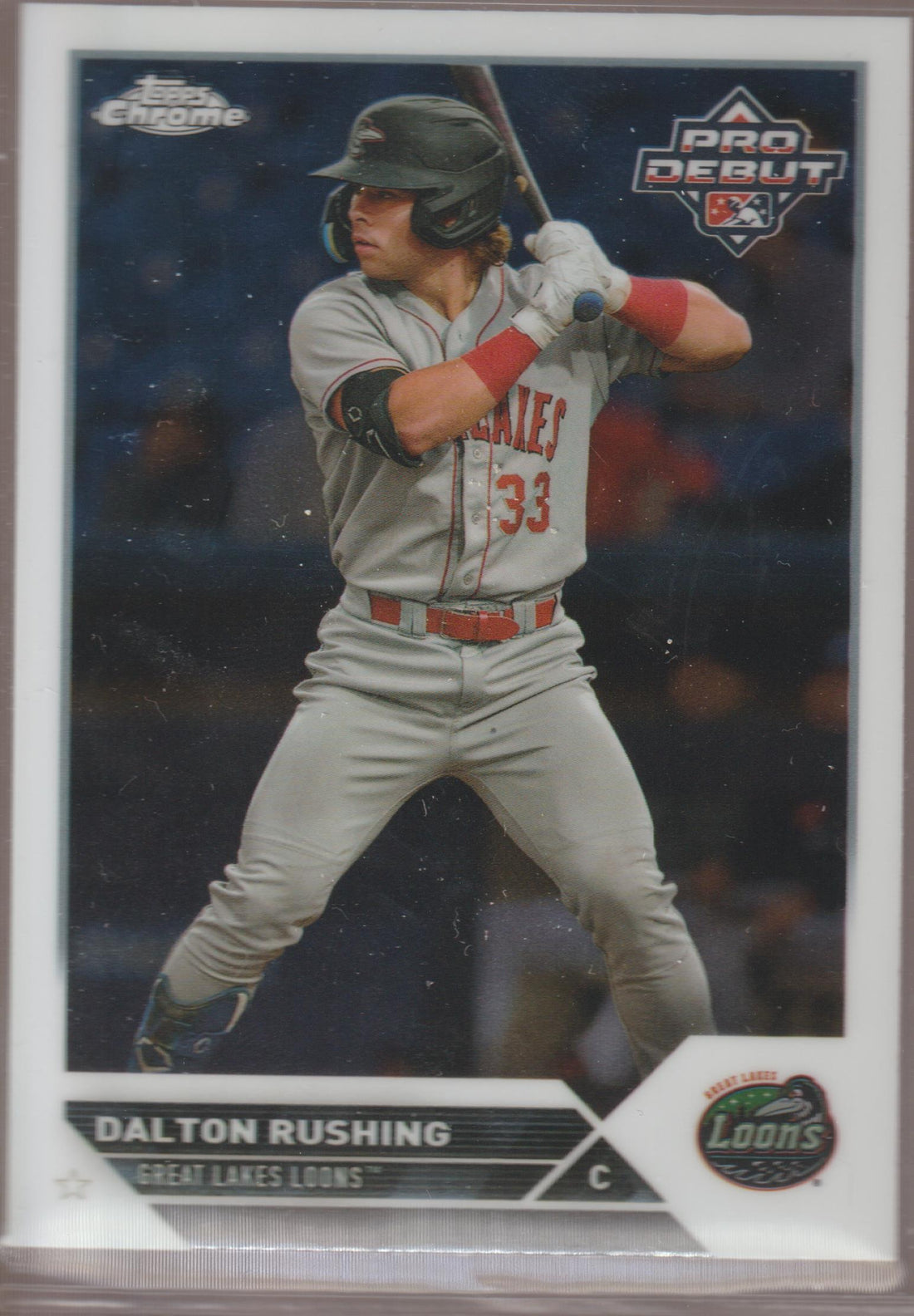 2023 Topps Chrome Pro Debut Baseball Dalton Rushing #PDC-188
