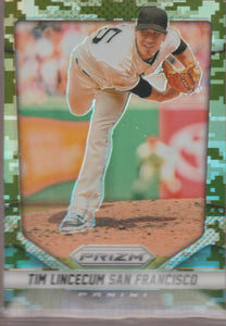 2014 Prizm Baseball Camo Prizm Tim Lincecum #59