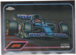 2024 Topps Chrome Formula 1 Esteban Ocon #81