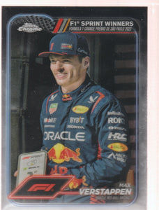 2024 Topps Chrome Formula 1 Max Verstappen #153