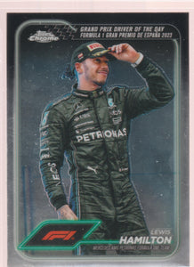 2024 Topps Chrome Formula 1 Lewis Hamilton #165
