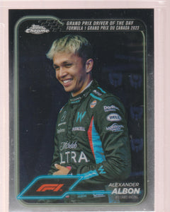 2024 Topps Chrome Formula 1 Alexander Albon #166