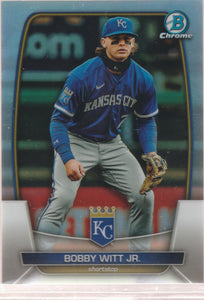 2023 Bowman Chrome Refractor 198/499 Bobby Witt Jr. #79