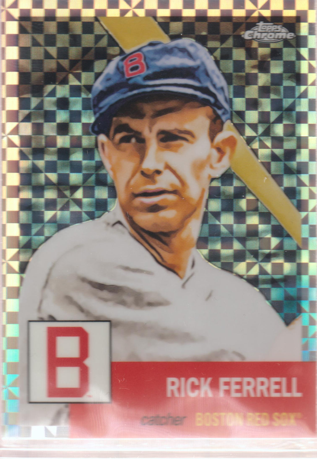 2022 Topps Chrome Platinum Anniversary X-Fractor Rick Ferrell #142
