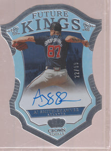 2023 Panini Chronicles Crown Royale Future Kings Signatures 22/99 AJ Smith-Shawver #FKS-AJS