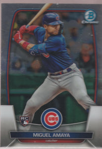 2023 Bowman Chrome Baseball Miguel Amaya #56 RC