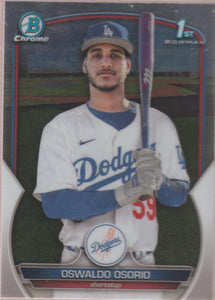 2023 Bowman Chrome Baseball Prospects Oswaldo Osorio #BCP-152