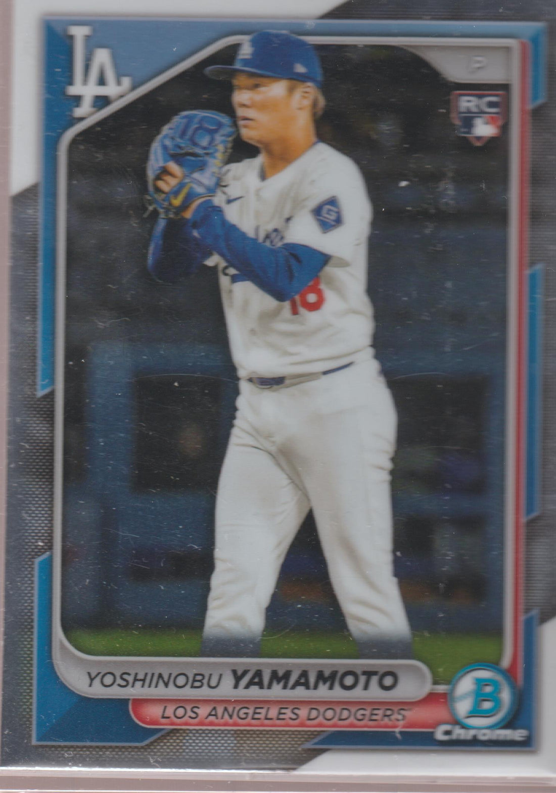 2024 Bowman Chrome Baseball Yoshinobu Yamamoto #73 RC