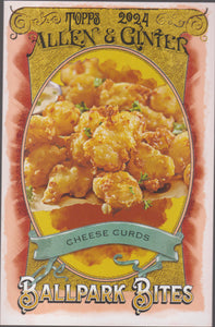 2024 Topps Allen & Ginter Ballpark Bites Boxloaders Cheese Curds #BPBB-14